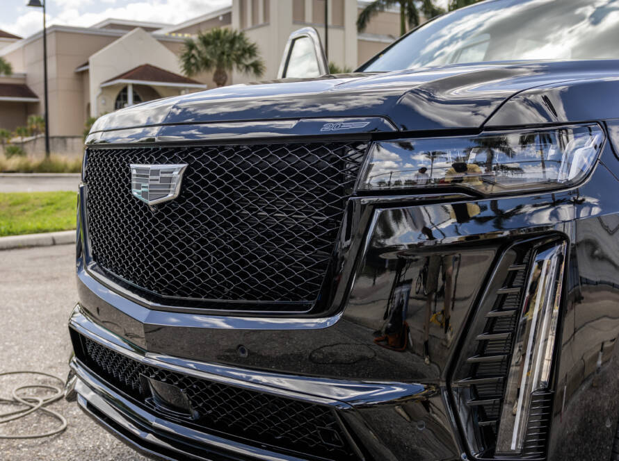 Finished detailing job